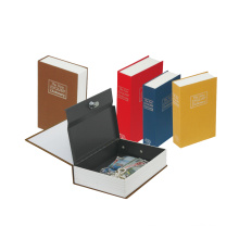 Factory supply Customized Cover  Metal Dictionary Box Hidden Book Safes in Middle Size